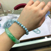 Bracelet en perles de Larimar naturel et cuivre