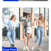 Adjustable Selfie Stick Tripod with Bluetooth Remote and Fill Light