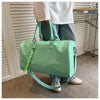 Crocodile Grain Large Capacity Travel Duffle Bag