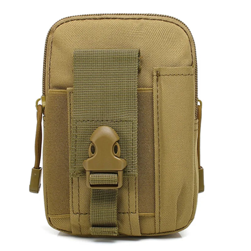 Camouflage Tactical Leg Bag with Adjustable Straps