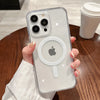 Transparent Magnetic Wireless Charging Case for iPhone with Shockproof Protection