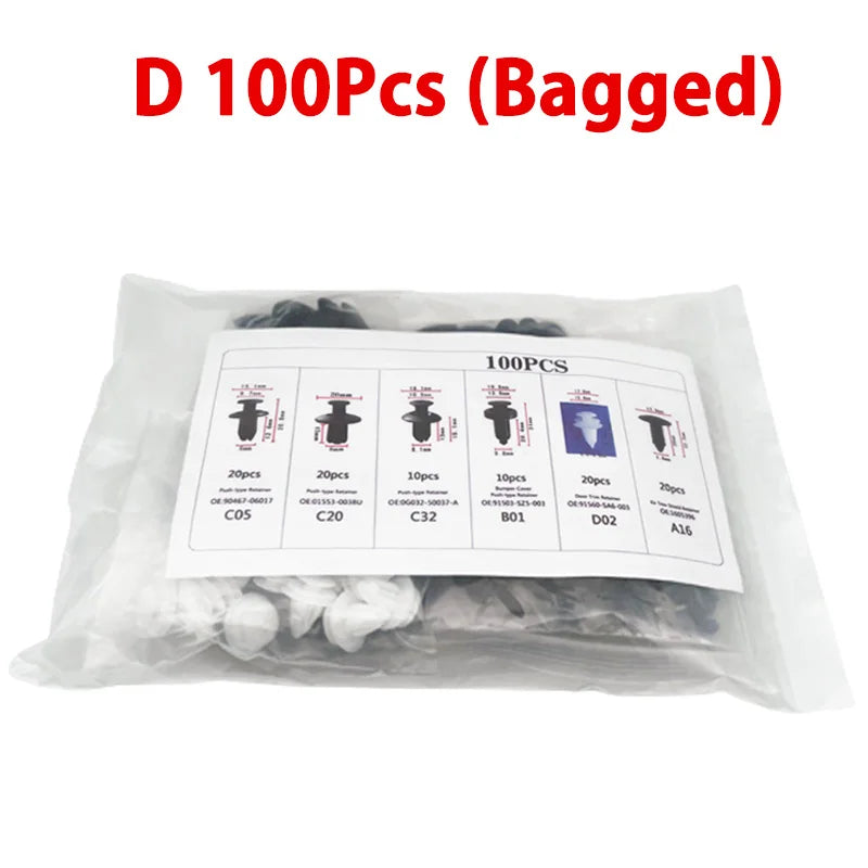Versatile Automotive Clip and Fastener Assortment Kit