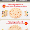 Wooden Memory Match Stick Chess Game – Montessori Color Matching Board Game