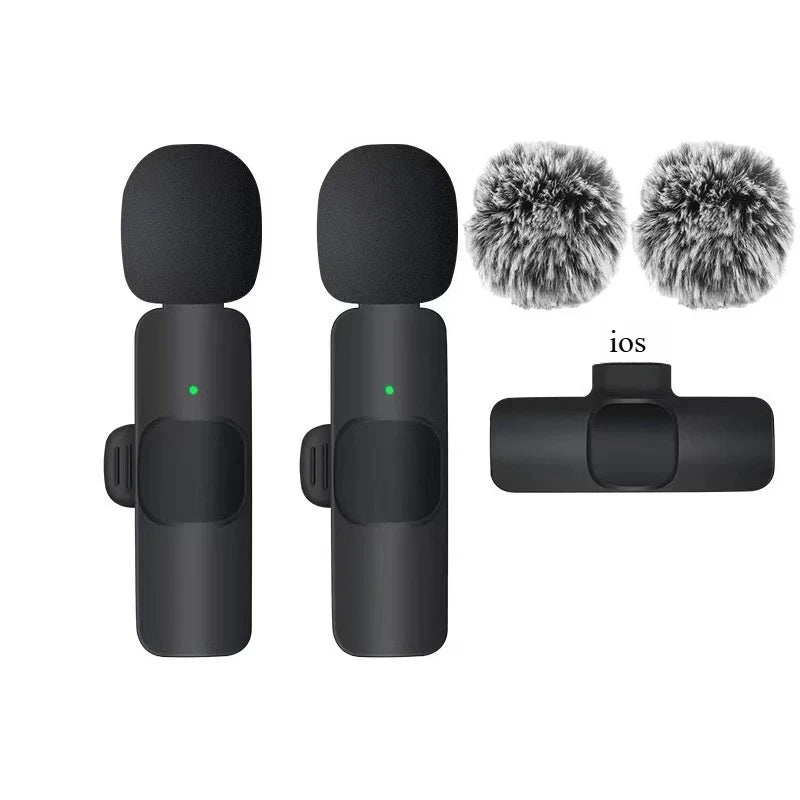 Wireless Lavalier Microphone with Noise Reduction