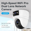 Dual-Lens 4K PTZ WiFi Security Camera with AI Human Detection