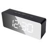 A black digital weather station clock displaying 12:30 with buttons for mode, alarm, sunlight, up, and down.