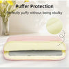 Soft Puffy Laptop Sleeve with Plush Padding