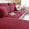 Jacquard Sofa Seat Cushion Cover – Removable & Non-Slip