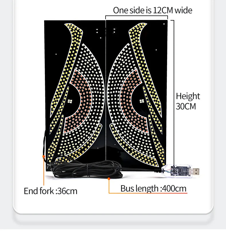 USB LED Demon Eye Decorative Light with 11 Dynamic Modes