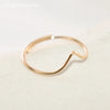Bague d'orteil en argent sterling ajustable