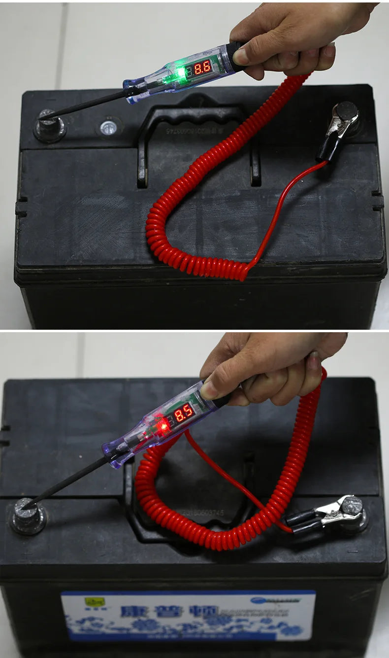 Digital LED Circuit Tester for Automotive Electrical Diagnostics