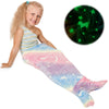 Glow-in-the-Dark Mermaid Tail Blanket