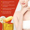 A bar of acne soap is shown next to text describing its benefits and usage for oily and combination skin.