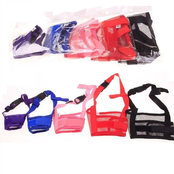 Breathable Adjustable Dog Muzzle