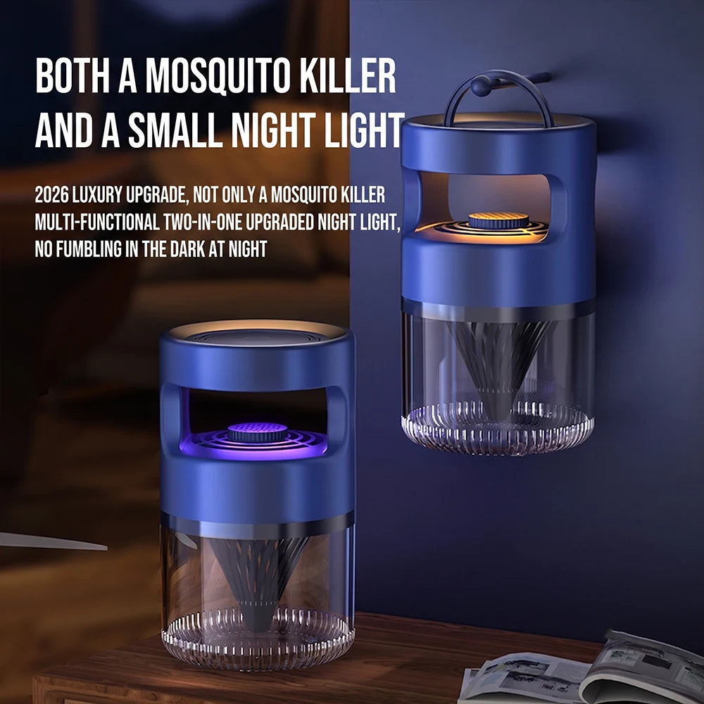 UV Mosquito Killer Lamp with Quiet Suction Fan