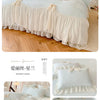Princess Chiffon Duvet Cover with Romantic Ruffles