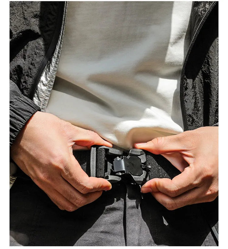 Quick Release Magnetic Buckle Tactical Belt