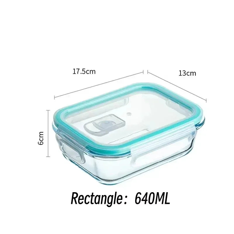 High Borosilicate Glass Lunch Box