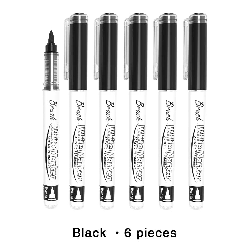 White Acrylic Paint Marker Pens