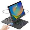 Backlit Keyboard Case with Trackpad & 360° Swivel for iPad