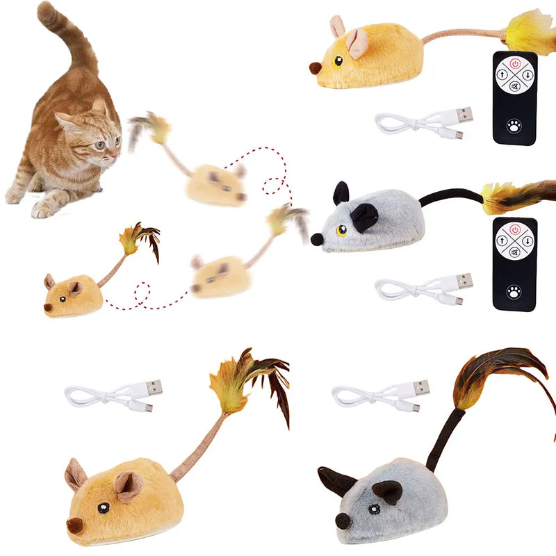 Elektronisches Katzenspielzeug: Maus mit Smart-Move-Technologie
