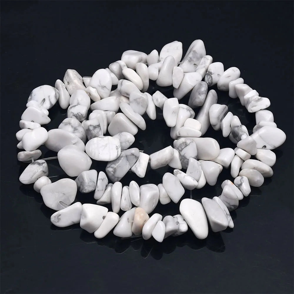 Natural Stone Beads Strand for Jewelry Making – Irregular Crystal Agate Chips