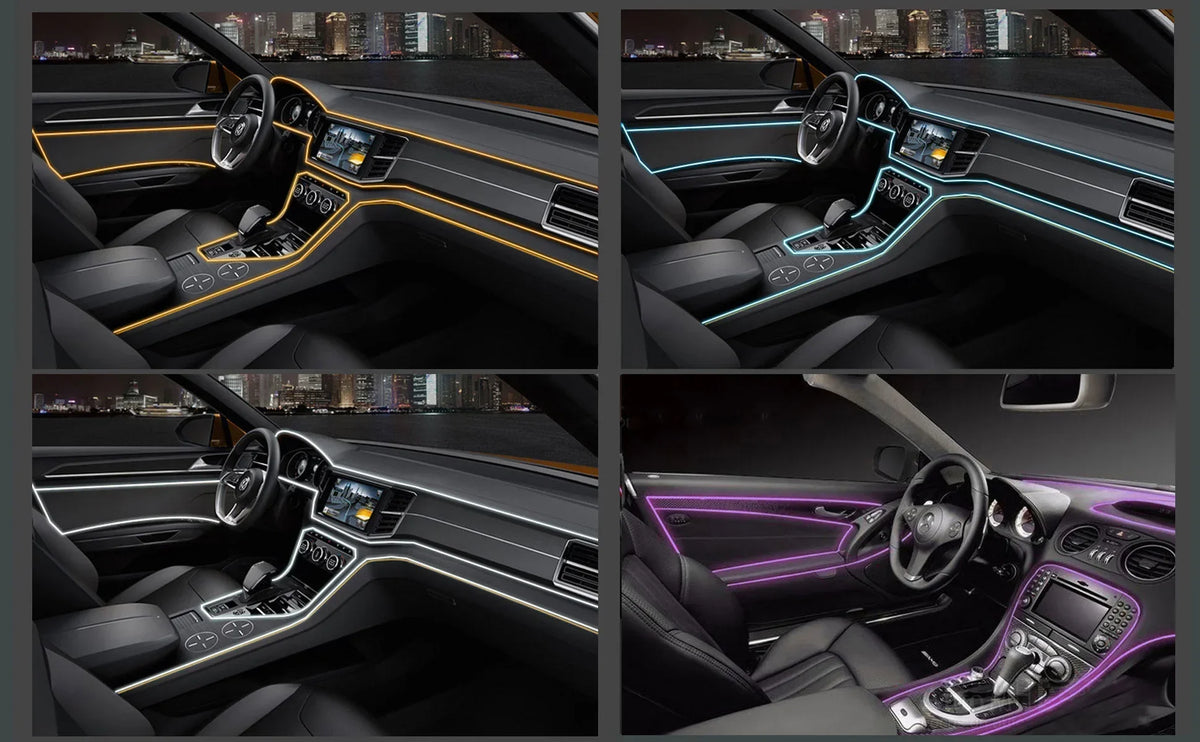 Flexible USB LED Neon Strip Light for Car & Home