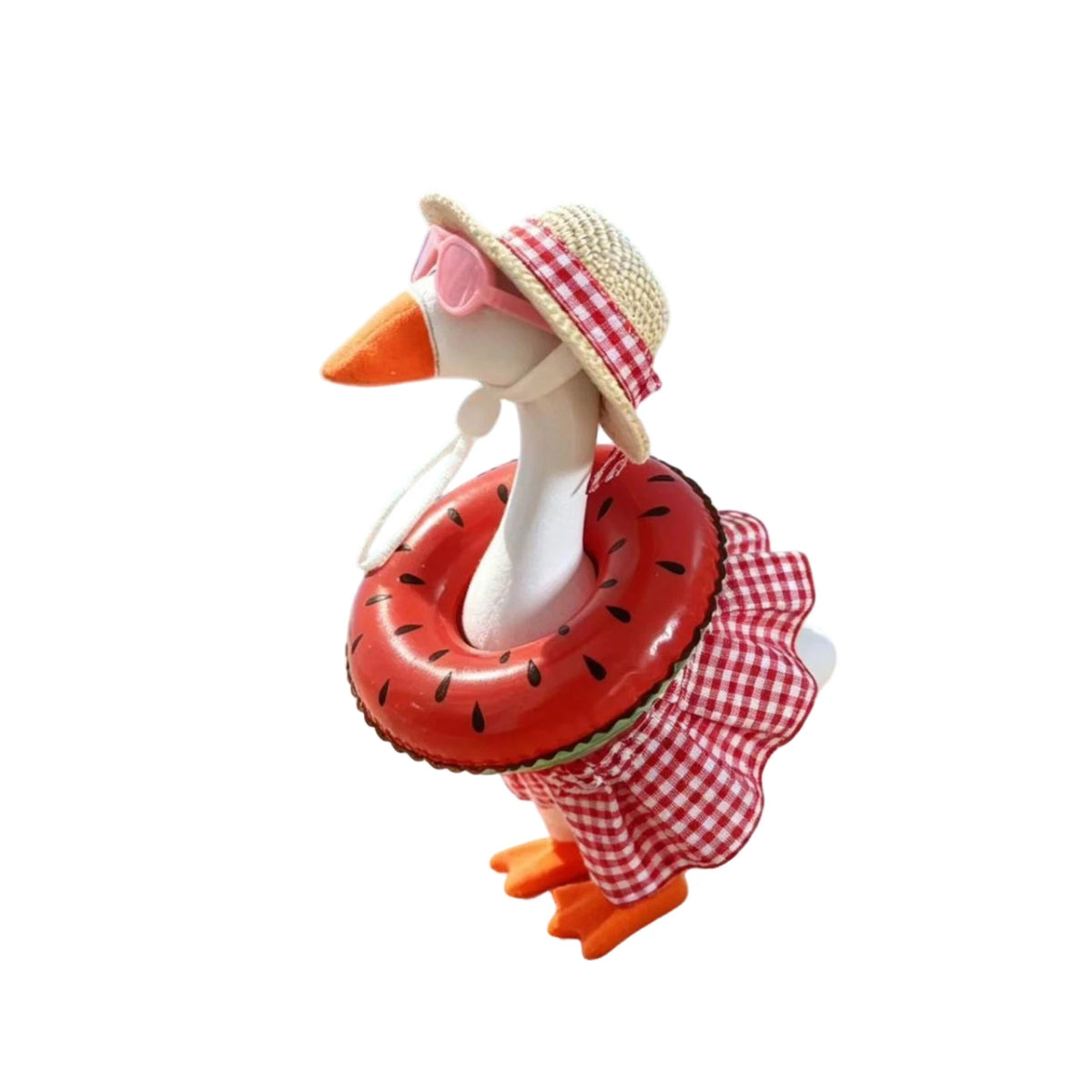 7-Inch Desk Goose Summer Beach Outfit Set