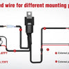 12V Heavy Duty Fog Light Wiring Harness Kit with Relay and Rocker Switch