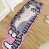 Cute Cat Print Non-Slip Area Rug