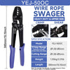 Wire Rope Crimping Tool for Aluminum Oval Sleeves