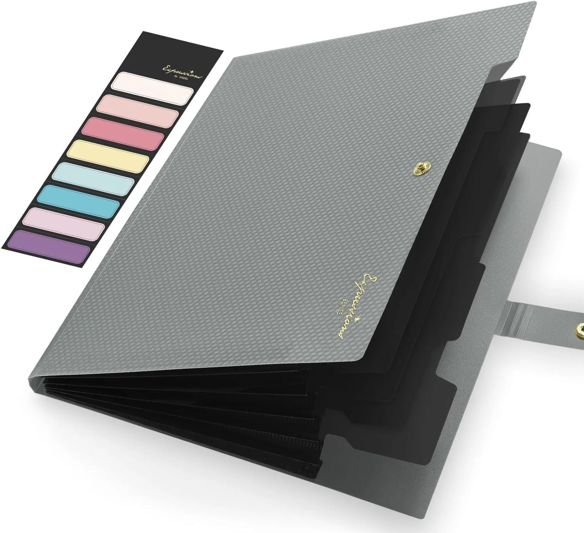 5-Pocket Expanding File Folder with Tabs