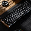 Carbon Fiber Textured Side-Printed Keycaps (CHERRY Profile)