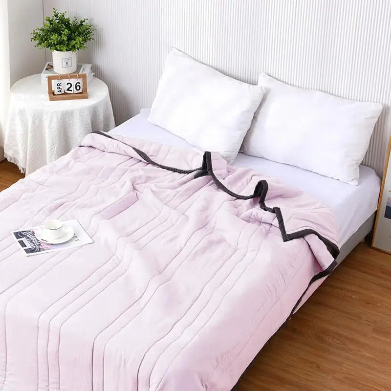 Cooling Chenille Throw Blanket