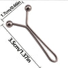 Invisible Waist Metal Clip Set - Adjustable U-Shaped Pant and Shirt Fasteners