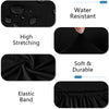 Non-Slip Stretch Bench Cover with Elegant Silk Touch