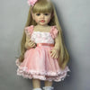 Lifelike Reborn Baby Girl Doll with Soft Silicone Body