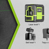 A self-leveling laser level device and its accessories including a portable cloth bag, a scalable tripod, a ball head, a Tepy