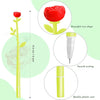 Flower Gel Pens - 0.5mm Rose Design