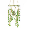 Crystal Willow Suncatcher Wind Chime in Natural Stone Finish