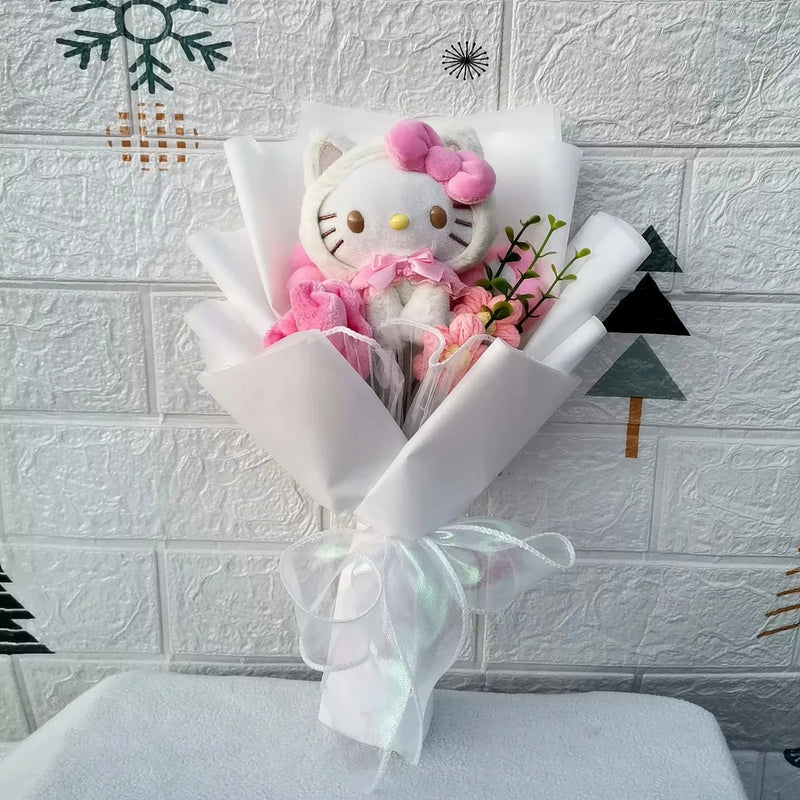 Hello Kitty Plush Rose Bouquet