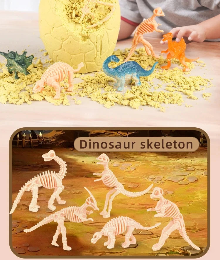 Dinosaur Fossil Dig Kit for Kids - Excavation Science Set