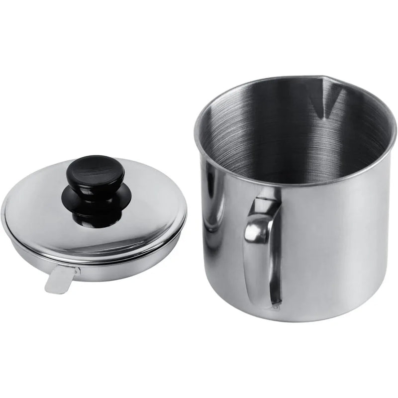 Kitchen Grease Strainer & Storage Jar
