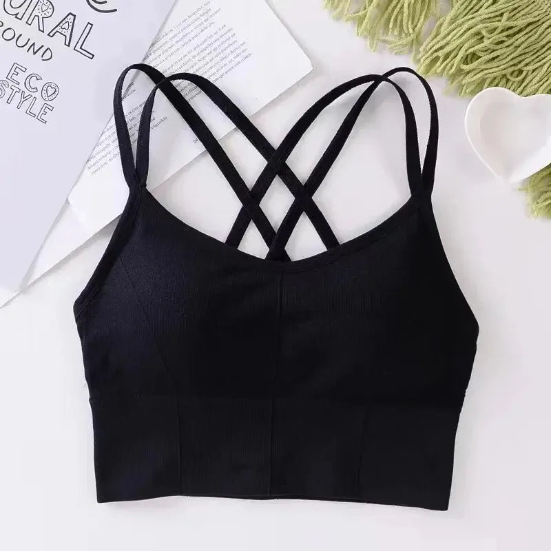 Nahtloser Cross-Back Sport-BH