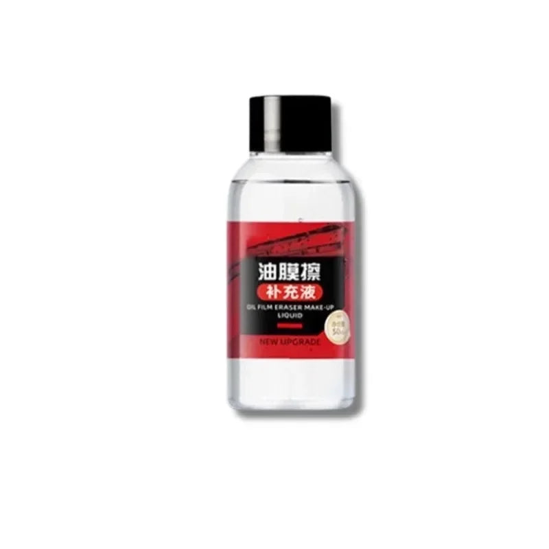 Car Windshield Oil Film Cleaning Brush with Sponge Applicator