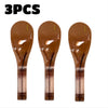 Three wooden mattress lifter wedge tools for easy bed sheet changes