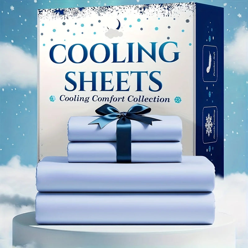 Cooling Bamboo-Blend Bed Sheet Set
