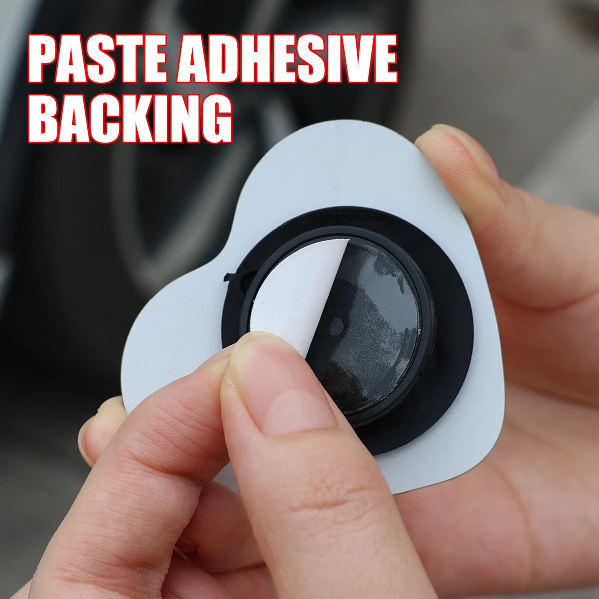 Heart-Shaped Car Blind Spot Mirrors (2-Pack)