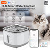 Smart Pet Water Fountain with Stainless Steel Bowl