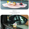 Resin Flower Pot Elf Figurine for Car Interior & Desktop